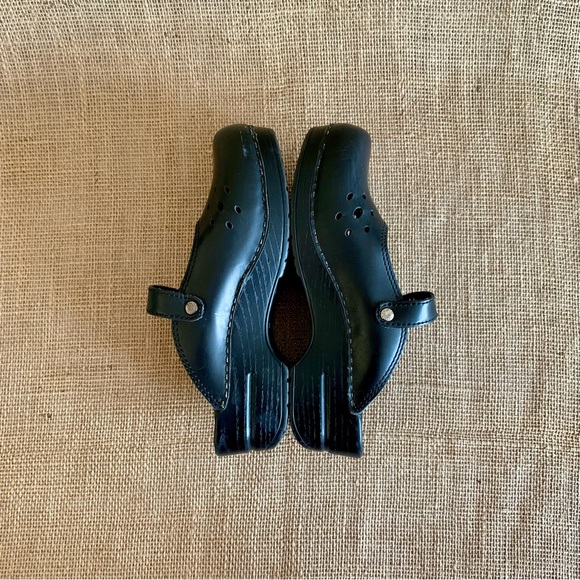 DANSKO Merrie Clogs Black Leather Mary Jane Slip-on Styling EU 37 / US 6.5-7 - Picture 5 of 12